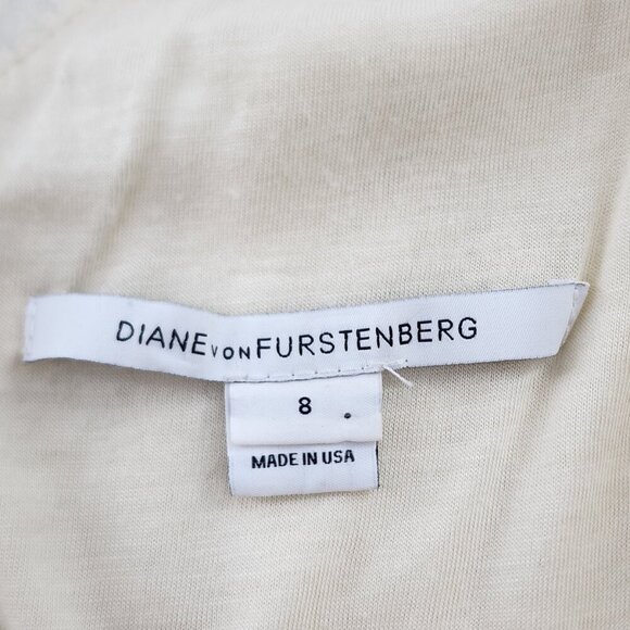 DIANE VON FURSTENBERG Zarita Lace Sheath Dress Cream DVF - Picture 5 of 7